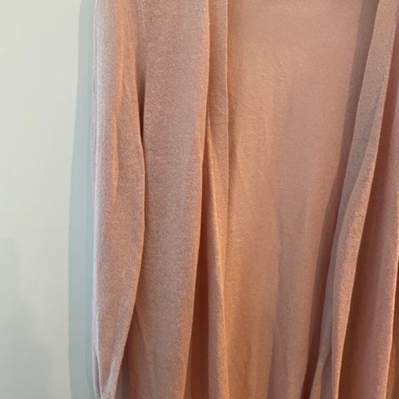 Rose Pink Linen Cardigan from Halogen - Picture 2 of 3